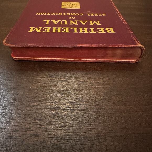 Vintage Bethlehem Manual of Steel Construction Book 1934 Structural Shapes - Picture 14 of 16